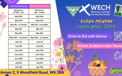 Grow to Eat and Artists In Bloom